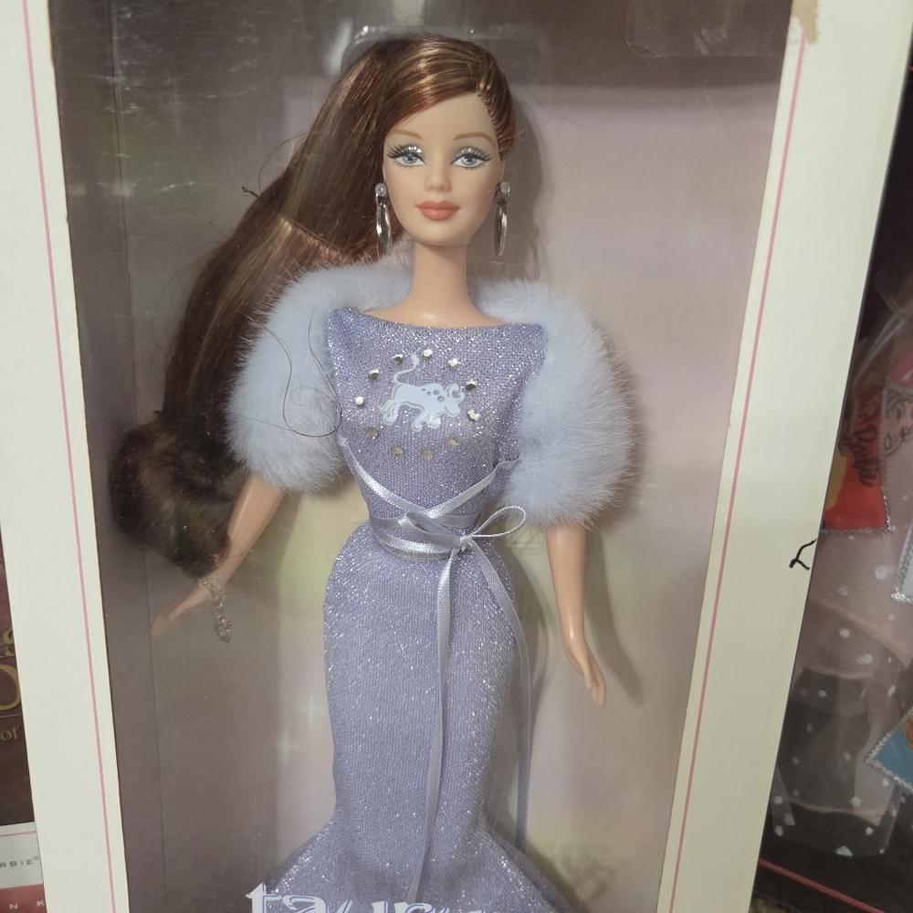 Barbie Taurus Doll in Lavender Gown
